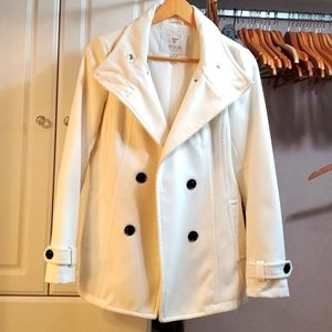 Guess Women's Peacoat, White